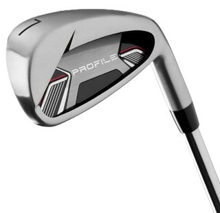 Wilson Profile męski zestaw golfowy, grafit, prawy, +1"