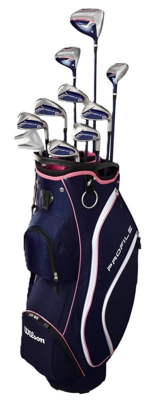 Wilson Profile damski zestaw golfowy. lewy
