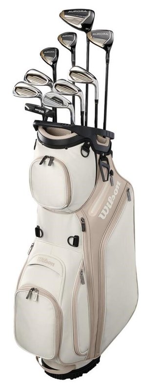 Wilson Aurora damski zestaw golfowy + stand bag