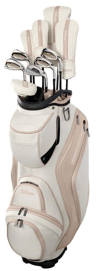 Wilson Aurora damski zestaw golfowy + cart bag