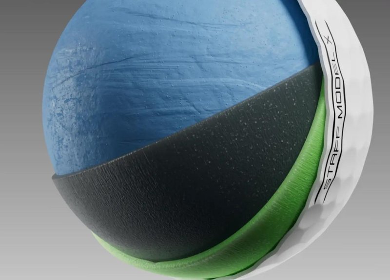 Wilson Staff Model X piłki golfowe 2026 (12 piłek), żółte