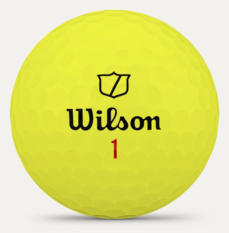 Wilson Staff Model X piłki golfowe 2026 (12 piłek), żółte