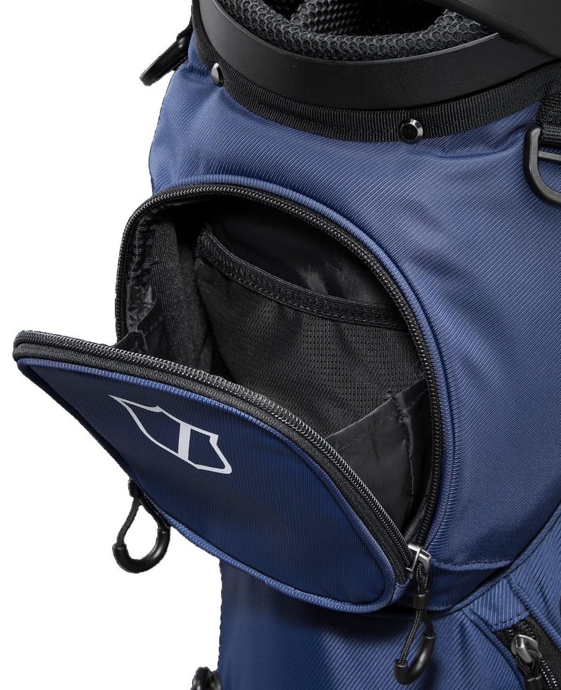 Wilson Talus 14 stand bag, granatowo/biały