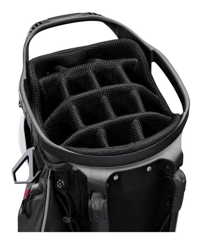 Wilson Talus 14 stand bag, biało/czarny