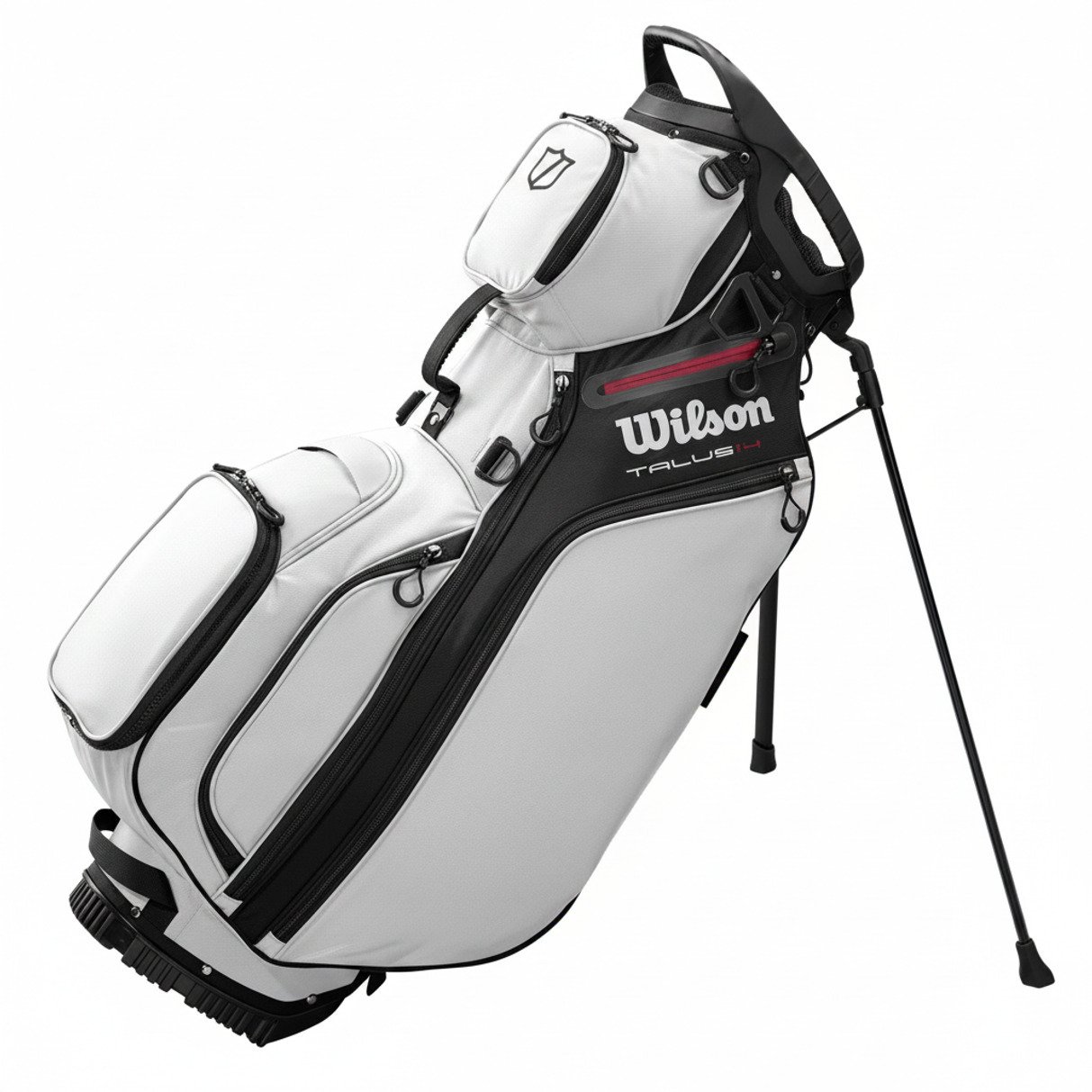 Wilson Talus 14 stand bag, biało/czarny