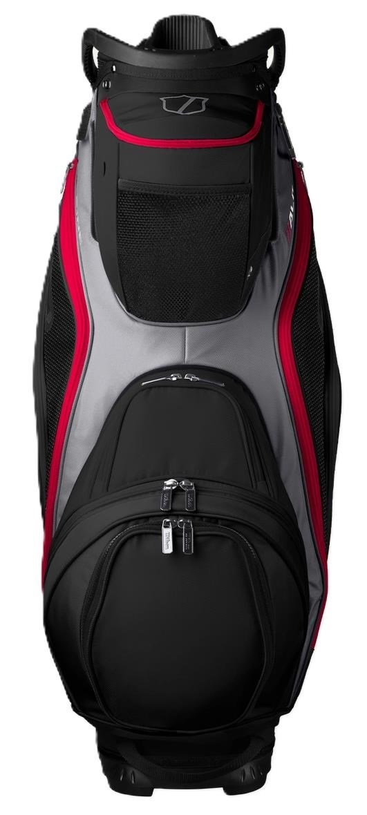 Wilson Alpine Dry cart bag, czarno/szaro/czerwony