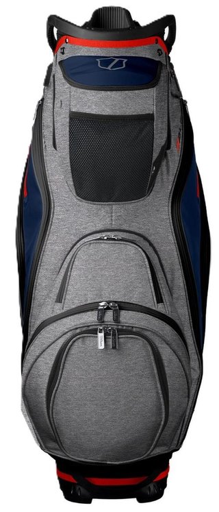 Wilson Alpine Dry cart bag, szaro/granatowo/czerwony
