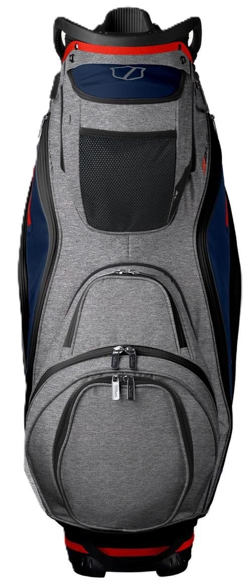 Wilson Alpine Dry cart bag, szaro/granatowo/czerwony