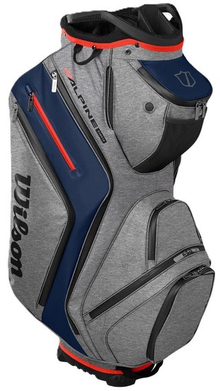 Wilson Alpine Dry cart bag, szaro/granatowo/czerwony