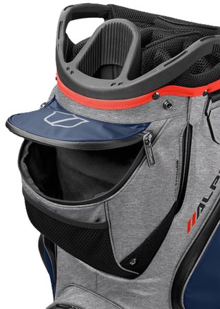 Wilson Alpine Dry cart bag, szaro/granatowo/czerwony