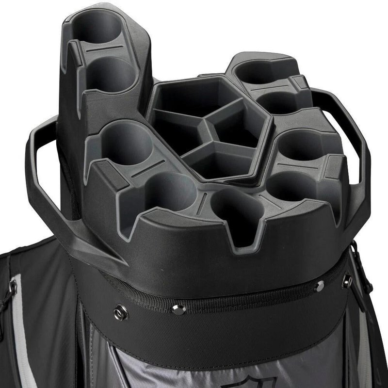 Wilson I-Lock Dry cart bag, szaro/khaki/pomarańczowy