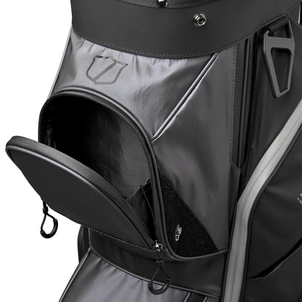 Wilson I-Lock Dry cart bag, szaro/khaki/pomarańczowy
