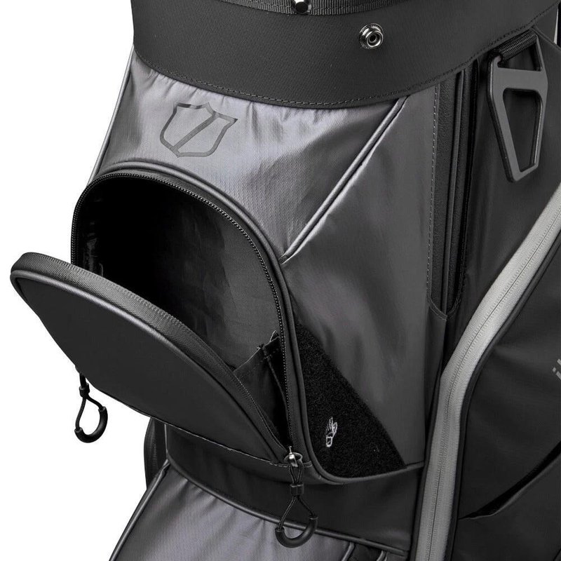 Wilson I-Lock Dry cart bag, szaro/khaki/pomarańczowy