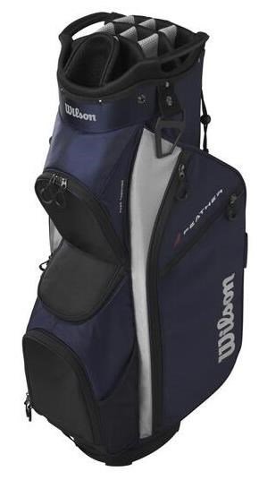 Wilson Feather cart bag, granatowo/srebrny