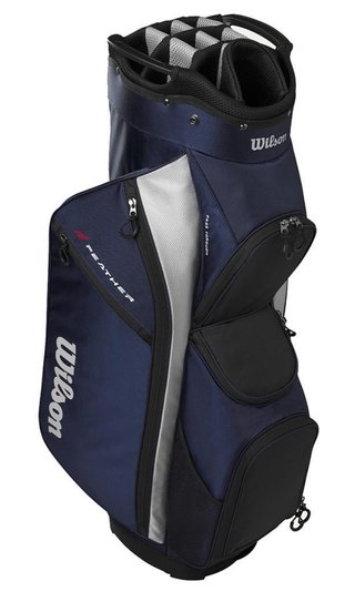 Wilson Feather cart bag, granatowo/srebrny