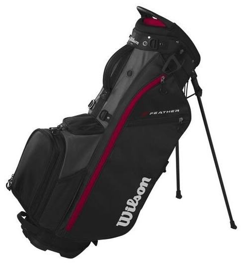 Wilson Feather stand bag, czarno/szaro/czerwony