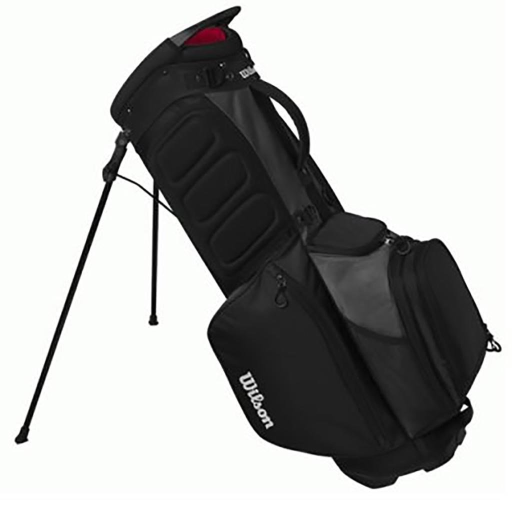Wilson Feather stand bag, czarno/szaro/czerwony