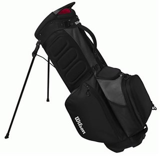 Wilson Feather stand bag, czarno/szaro/czerwony