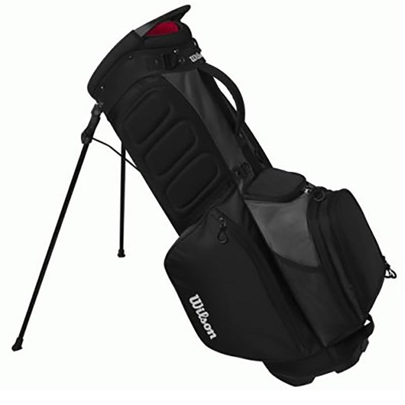 Wilson Feather stand bag, czarno/szaro/czerwony