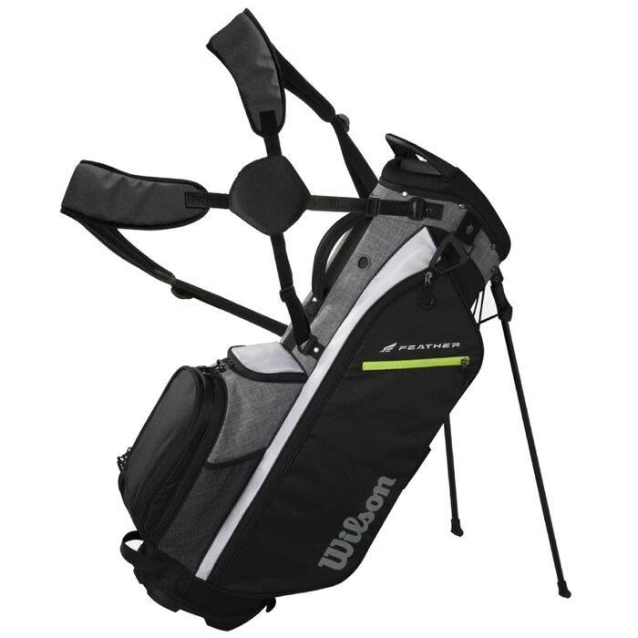 Wilson Feather stand bag, czarno/szaro/biały