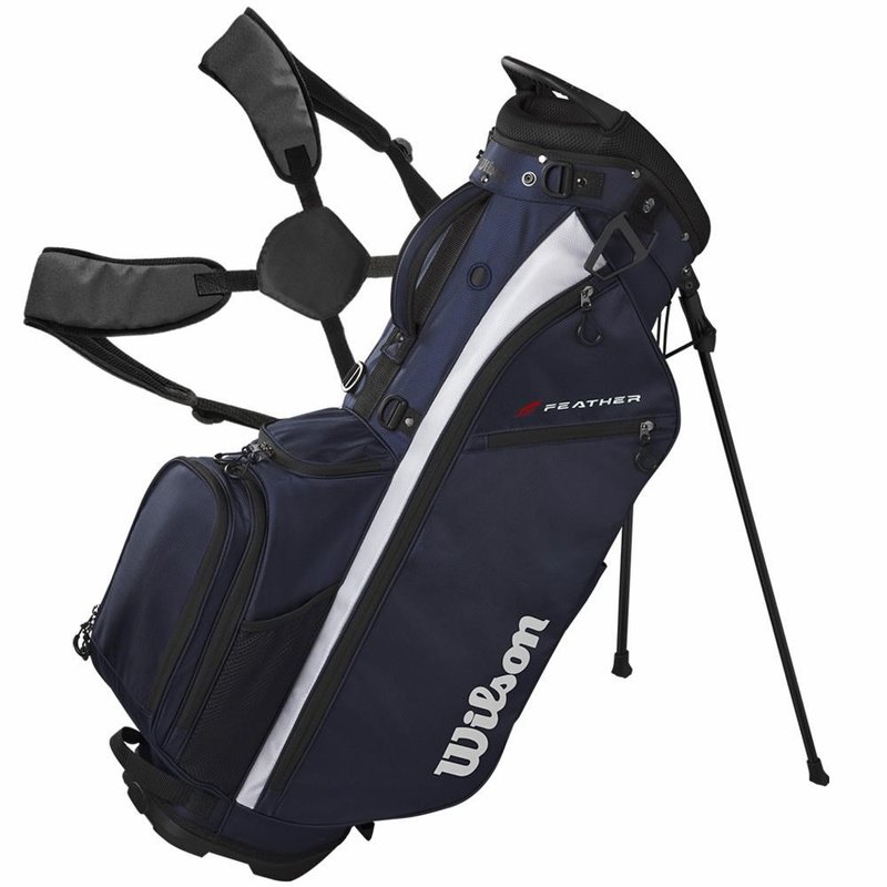 Wilson Feather stand bag, granatowo/biały