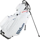Wilson Talus 5 stand bag, biały/czerwony/niebieski