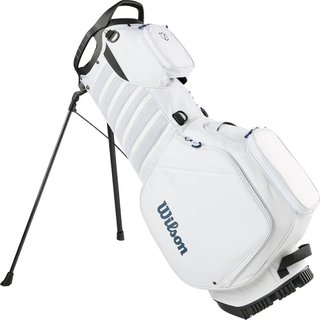 Wilson Talus 5 stand bag, biały/czerwony/niebieski