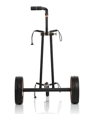 JuCad Phantom Titan Black on Black Rosé 3.0 elektryczny wózek + torba, różowy