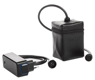 JuCad Phantom Titan 3.0 elektryczny wózek + torba, titanium