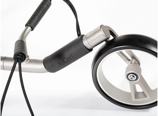 JuCad Phantom Titan 3.0 elektryczny wózek + torba, titanium