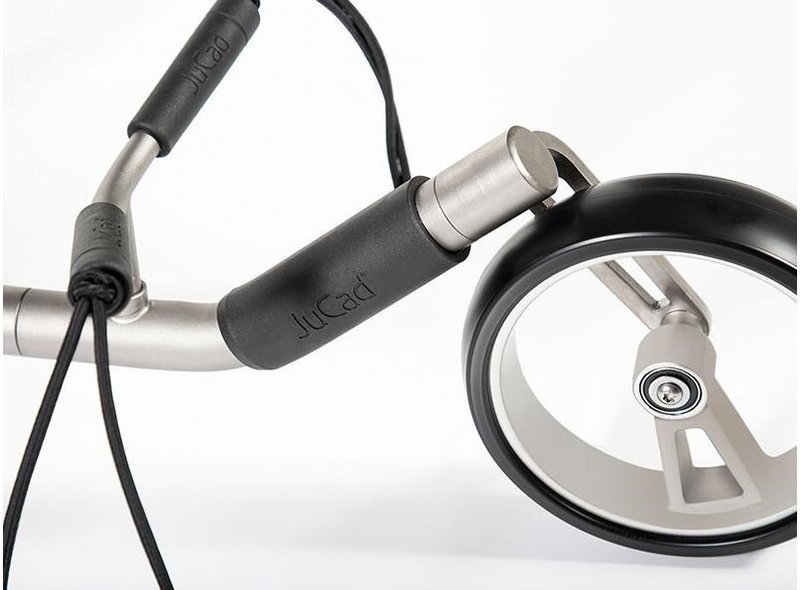 JuCad Phantom Titan 3.0 elektryczny wózek + torba, titanium