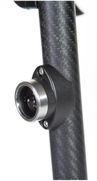 JuCad Carbon Travel Nero SV 3.0 elektryczny wózek, czarny