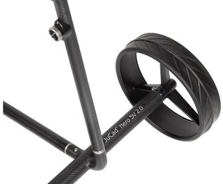JuCad Carbon Travel Nero SV 3.0 elektryczny wózek, czarny