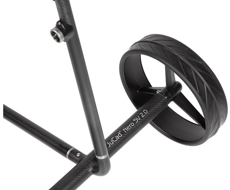 JuCad Carbon Travel Nero SV 3.0 elektryczny wózek, czarny
