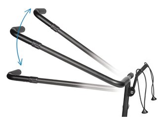JuCad Carbon Travel Nero SV 3.0 elektryczny wózek, czarny
