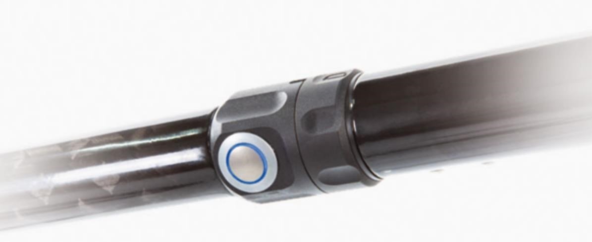 JuCad Carbon Travel Nero SV 3.0 elektryczny wózek, czarny