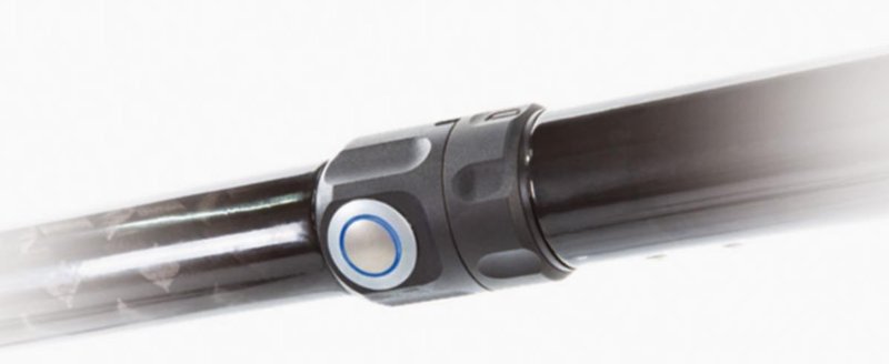 JuCad Carbon Travel Nero SV 3.0 elektryczny wózek, czarny
