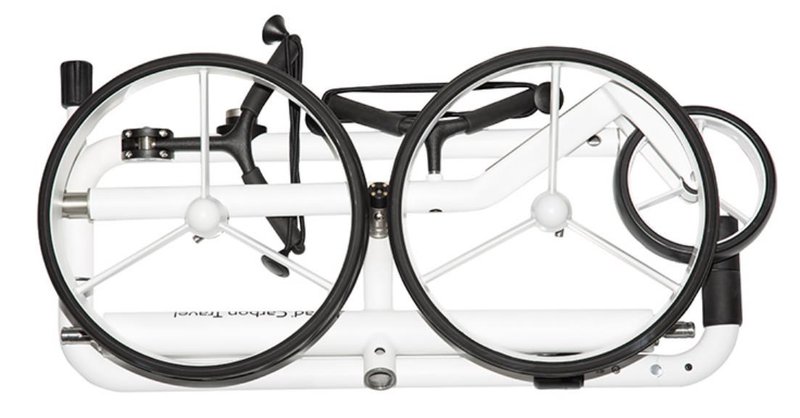 JuCad Carbon Travel Bianco SV 3.0 elektryczny wózek, biały