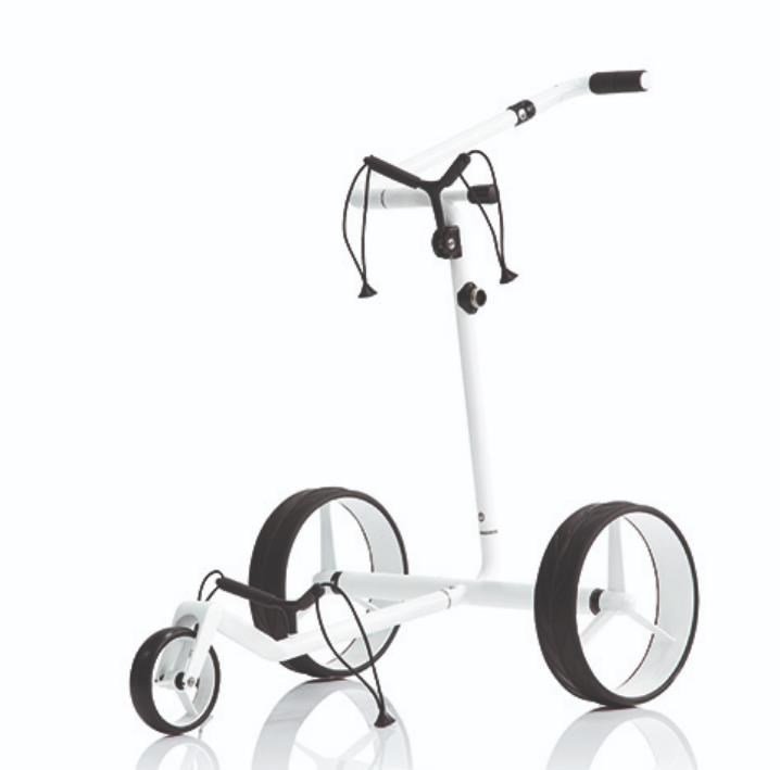 JuCad Carbon Travel Bianco SV 3.0 elektryczny wózek, biały