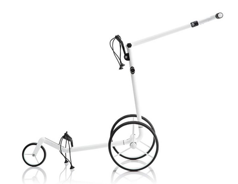JuCad Carbon Travel Bianco SV 3.0 elektryczny wózek, biały