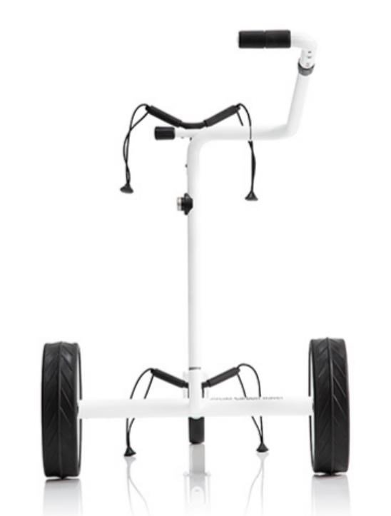 JuCad Carbon Travel Bianco SV 3.0 elektryczny wózek, biały