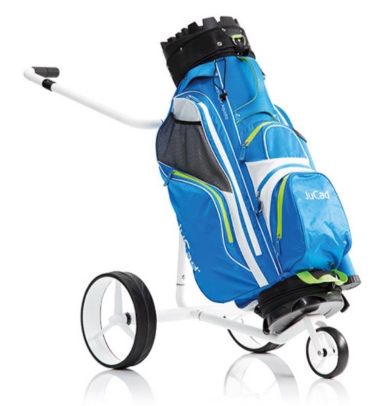 JuCad Carbon Travel Bianco SV 3.0 elektryczny wózek, biały
