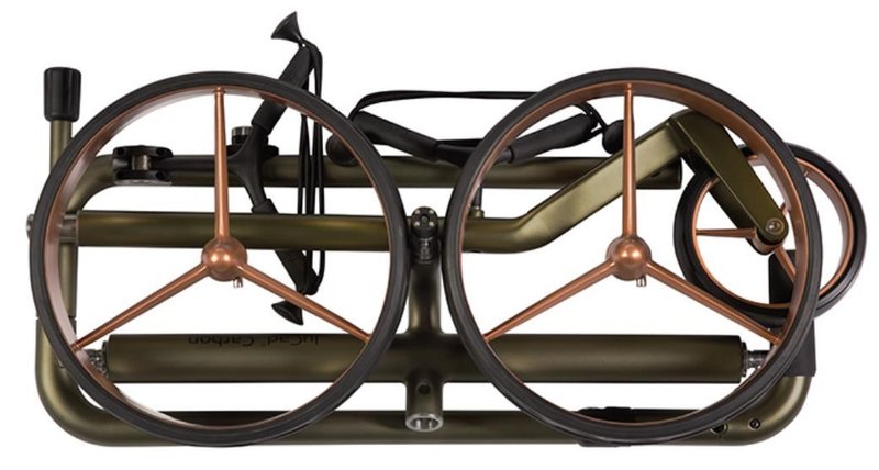 JuCad Carbon Travel Verde Rosé 3.0 wózek elektryczny