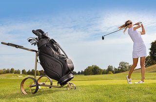 JuCad Carbon Travel Verde Rosé 3.0 wózek elektryczny