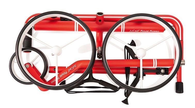 JuCad Carbon Travel Royal Rosso 3.0 wózek elektryczny
