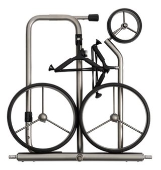 JuCad drive Stainless Steel 3.0 elektryczny wózek, srebrny