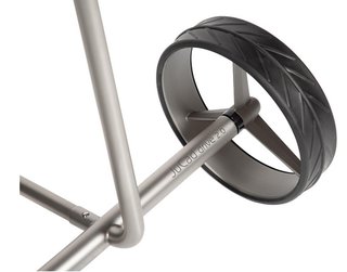 JuCad drive Stainless Steel 3.0 elektryczny wózek, srebrny