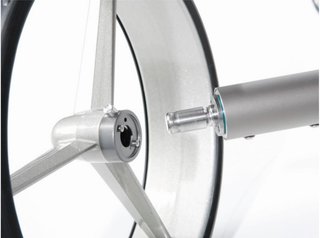 JuCad drive Stainless Steel 3.0 elektryczny wózek, srebrny