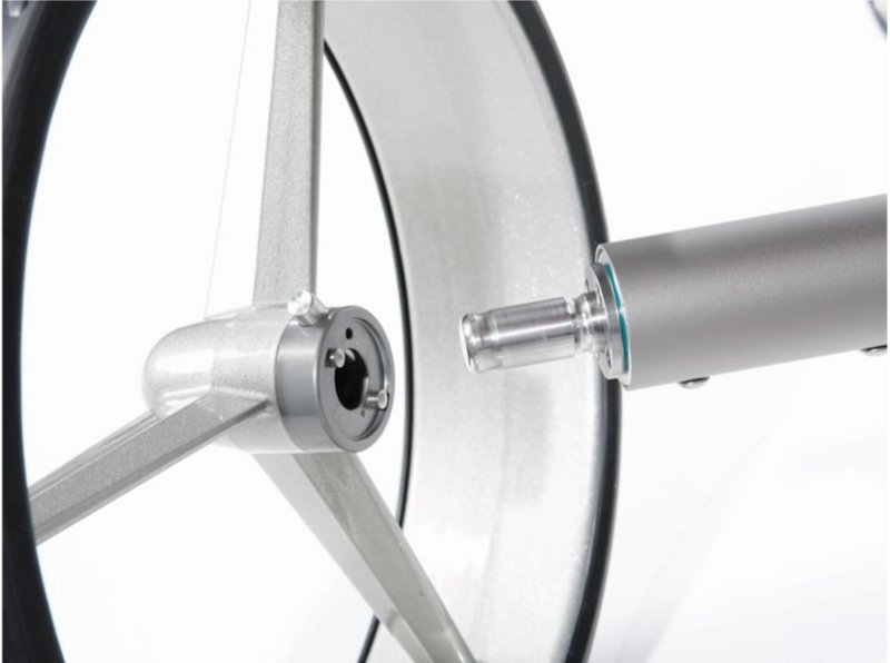 JuCad drive Stainless Steel 3.0 elektryczny wózek, srebrny