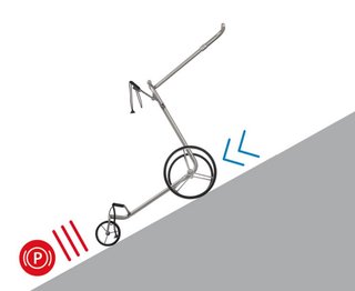 JuCad drive Stainless Steel 3.0 elektryczny wózek, srebrny